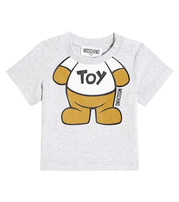 Bebé - camiseta de algodón estampada | Moschino Kids