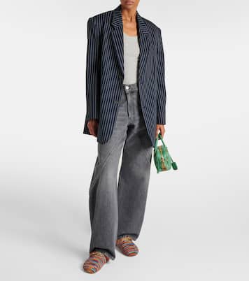 Slippers Quinta aus Raffiabast | Clergerie