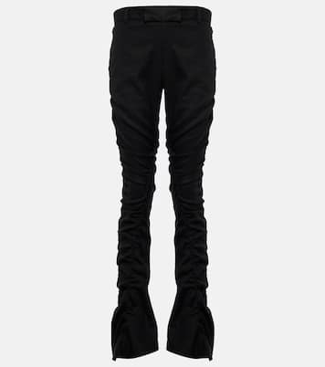 Pantalones flared de mezcla de lino | Acne Studios