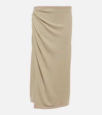 Falda envolvente de jersey | Vince