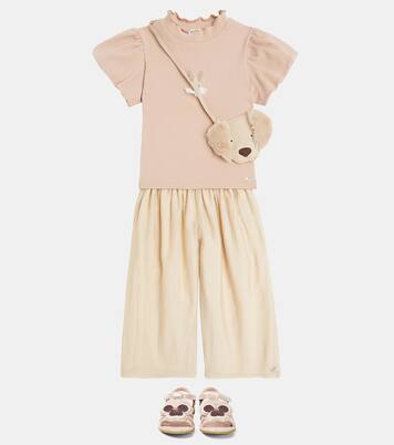 Bien gathered wide-leg pants | Donsje