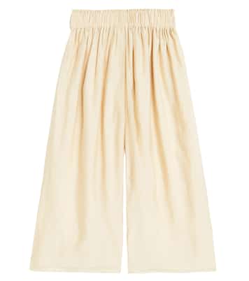 Bien gathered wide-leg pants | Donsje
