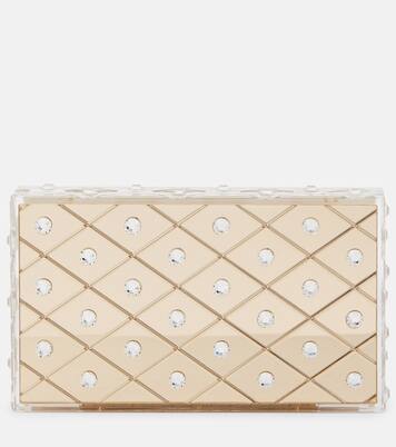 Deco embellished clutch | Aquazzura