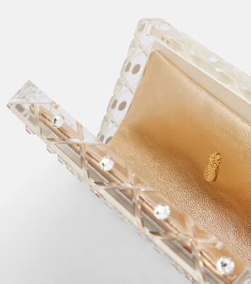 Deco embellished clutch | Aquazzura