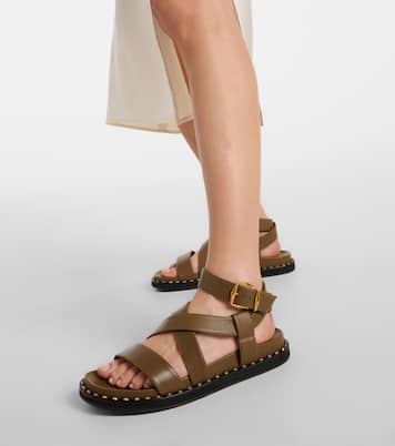 Blaise leather sandals | Jimmy Choo