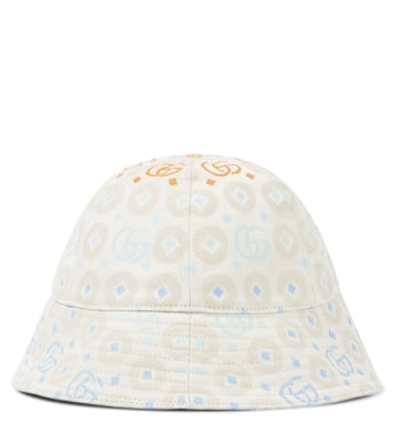 GG cotton jacquard bucket hat | Gucci Kids