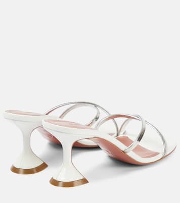 Sandalen Henson 70 mit Leder | Amina Muaddi