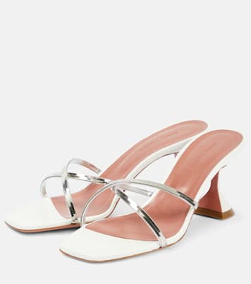 Sandalen Henson 70 mit Leder | Amina Muaddi