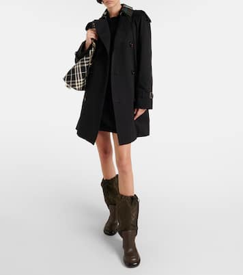 Burberry Check knee-high boots | Burberry