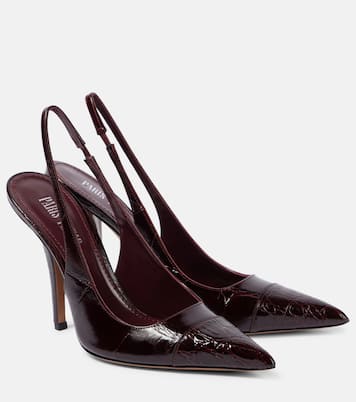 Escaprins slingback Miranda 105 en cuir embossé | Paris Texas