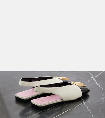 Ballerine slingback Flat Eden in pelle | Balmain