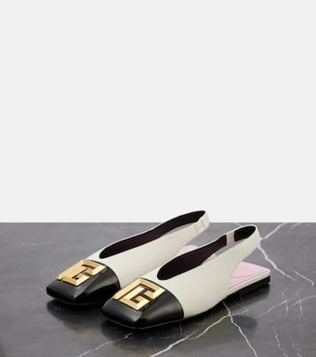 Ballerine slingback Flat Eden in pelle | Balmain