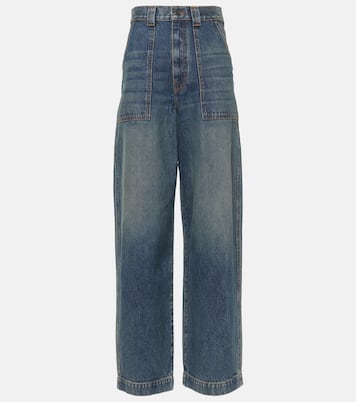 Jeans regular Hewitt a vita alta | Khaite