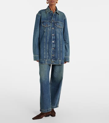 Jeans regular Hewitt a vita alta | Khaite