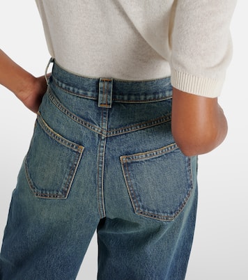 Jeans regular Hewitt a vita alta | Khaite