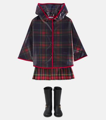 Impermeabile a quadri | Dolce&Gabbana Kids