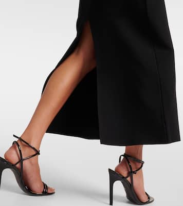 Abito midi con scollo all’americana | Roland Mouret