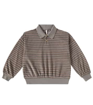 Polo in misto cotone a righe | Rylee + Cru