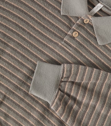 Polo in misto cotone a righe | Rylee + Cru