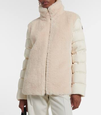 Piumino Oiron in shearling sintetico | Moncler