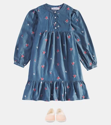Besticktes Kleid aus Baumwolle | Tartine et Chocolat