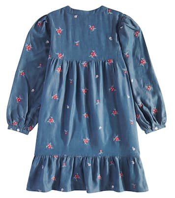 Besticktes Kleid aus Baumwolle | Tartine et Chocolat