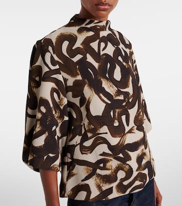 Printed top | Dries Van Noten