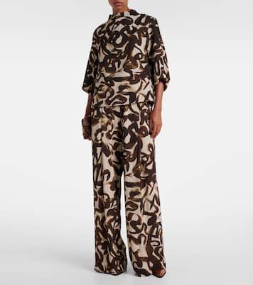 Printed top | Dries Van Noten