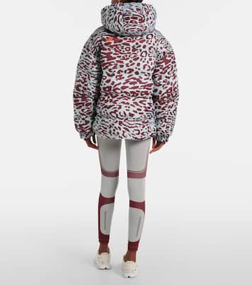 TrueNature leopard-print puffer jacket | Adidas by Stella McCartney