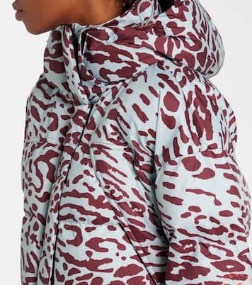 TrueNature leopard-print puffer jacket | Adidas by Stella McCartney
