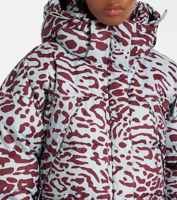 TrueNature leopard-print puffer jacket | Adidas by Stella McCartney