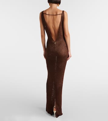 Robe longue Sunny à sequins | Bananhot