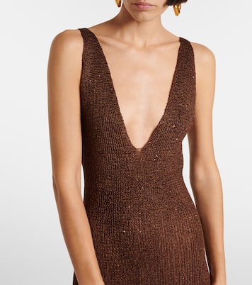 Robe longue Sunny à sequins | Bananhot