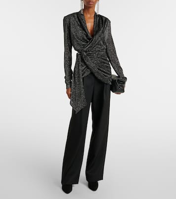 Top a portafoglio Cinay con lamé | Isabel Marant