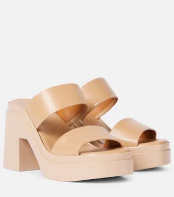 Next leather platform sandals | Clergerie