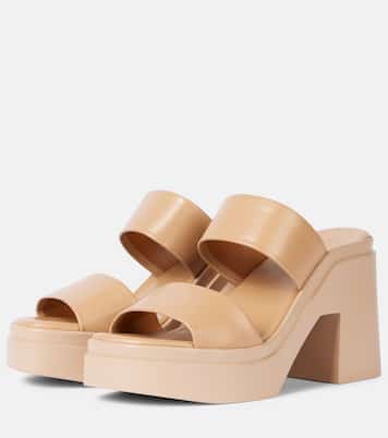 Next leather platform sandals | Clergerie