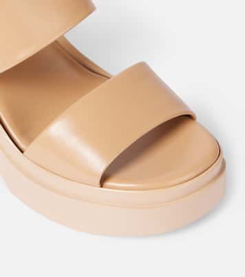 Next leather platform sandals | Clergerie