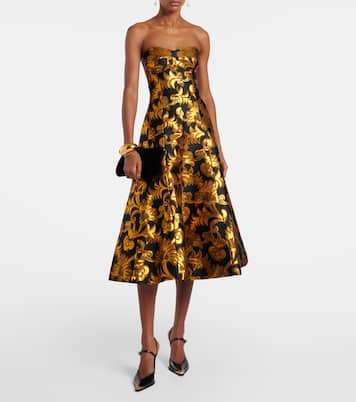 Abito bustier lungo con lamé  | Etro