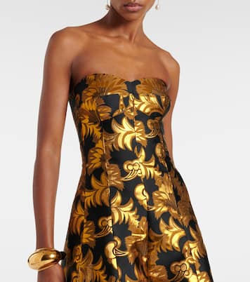 Abito bustier lungo con lamé  | Etro