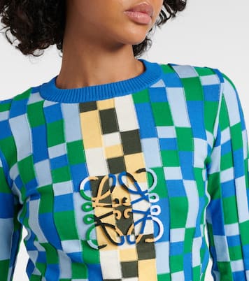 Jersey de algodón con anagrama | Loewe