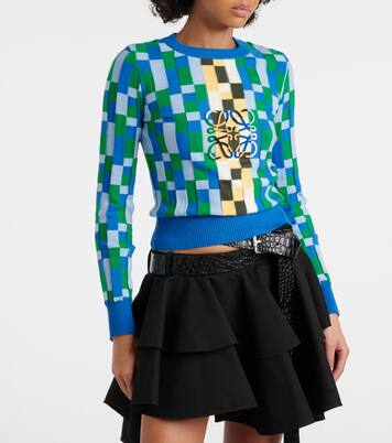 Jersey de algodón con anagrama | Loewe