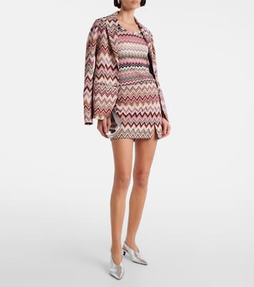 Minifalda de mezcla de algodón | Missoni