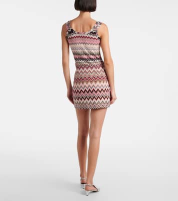 Minifalda de mezcla de algodón | Missoni