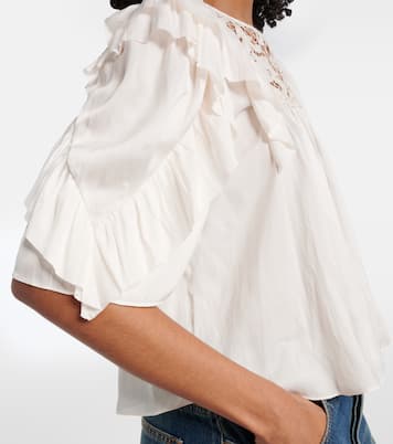 Top Syrane in pizzo con volant | Isabel Marant