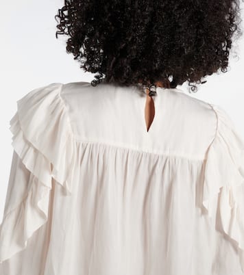 Top Syrane in pizzo con volant | Isabel Marant