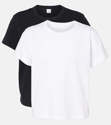 Margo set of 2 cotton jersey T-shirts | Leset