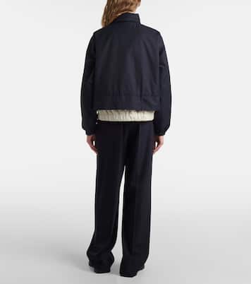 Piumino Janze in twill di misto cotone | Moncler