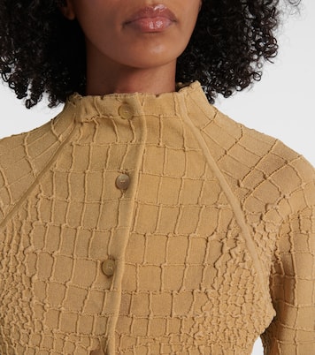 Cárdigan Scala con efecto cocodrilo | Jacquemus