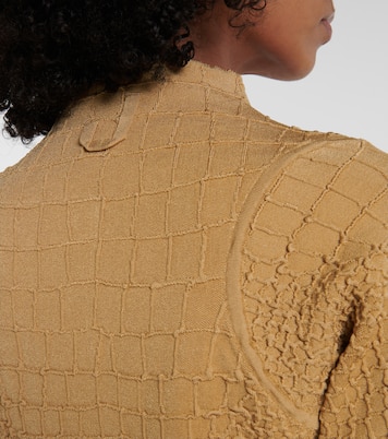 Cárdigan Scala con efecto cocodrilo | Jacquemus