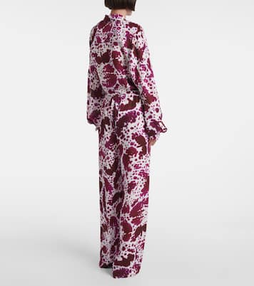 Crêpe straight pants | Dries Van Noten